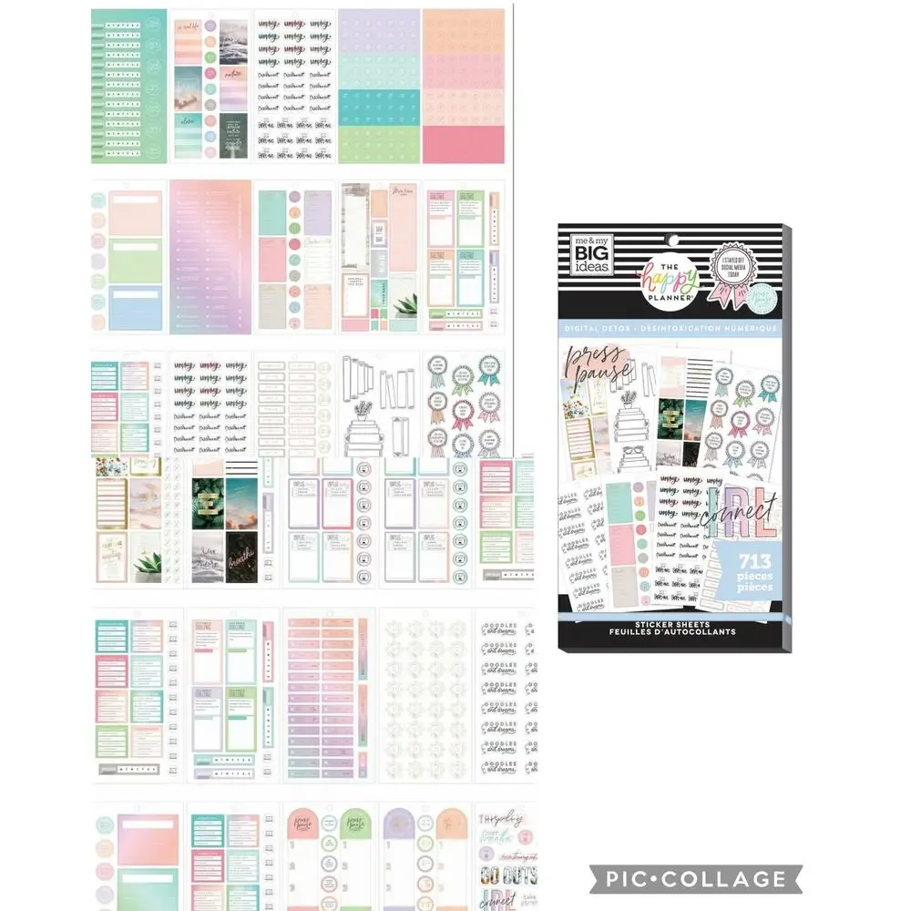 Ultimate Productivity Self-Care Stationery Bundle - Journals Planners & Stickers